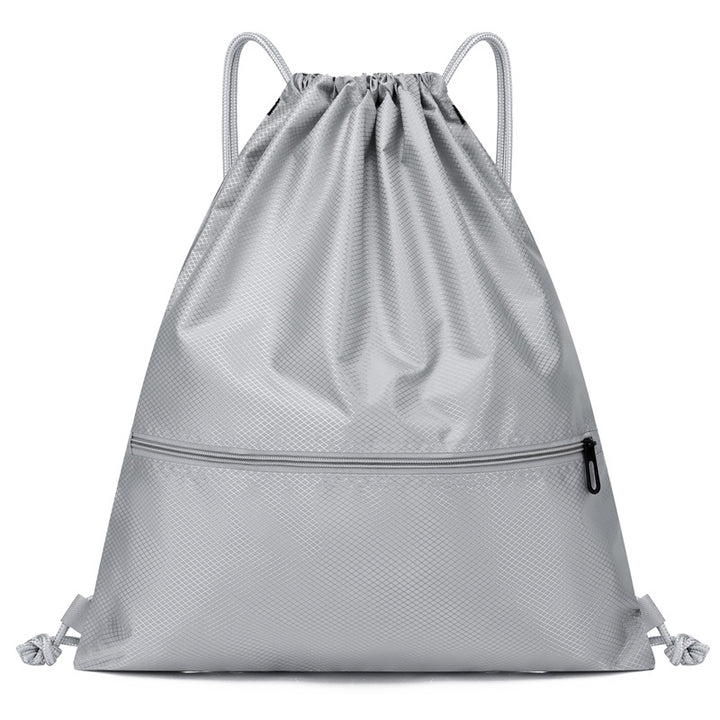 Sporty backpack with drawstring, waterproof