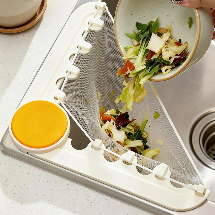 Sink filter sieve with suction cup