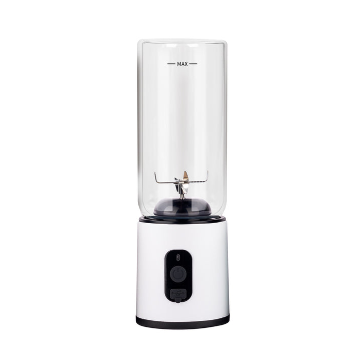 Portable juicer made of borosilicate glass, 400 ml