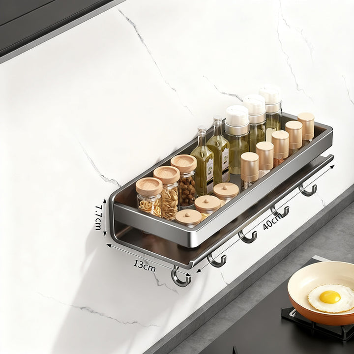 Stainless Steel Kitchen Wall Shelf