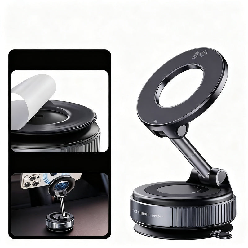 Magnetic Car Phone Mount made of Aluminum