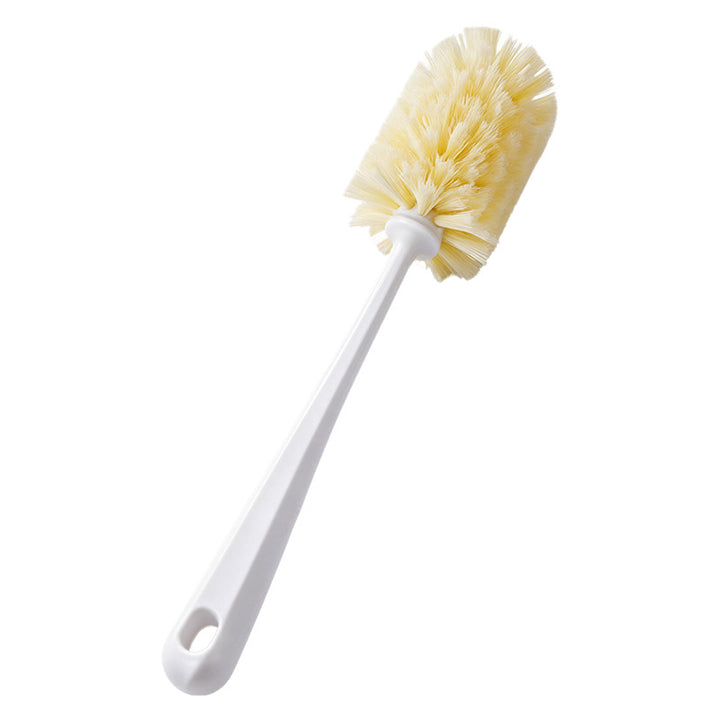 Long-handled brush for cleaning cups and bottles