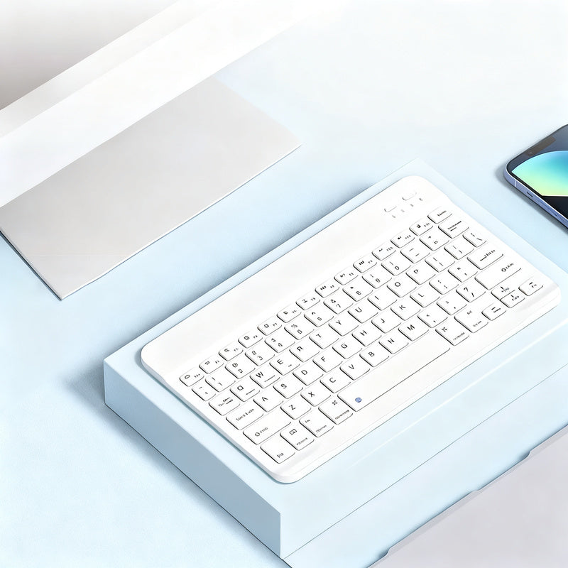 Bluetooth keyboard with mouse for tablets and laptops