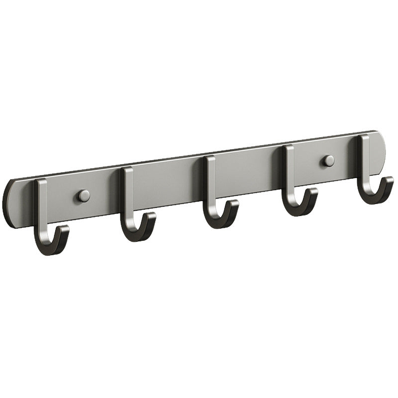 Strong aluminum wall hooks with adhesive pads