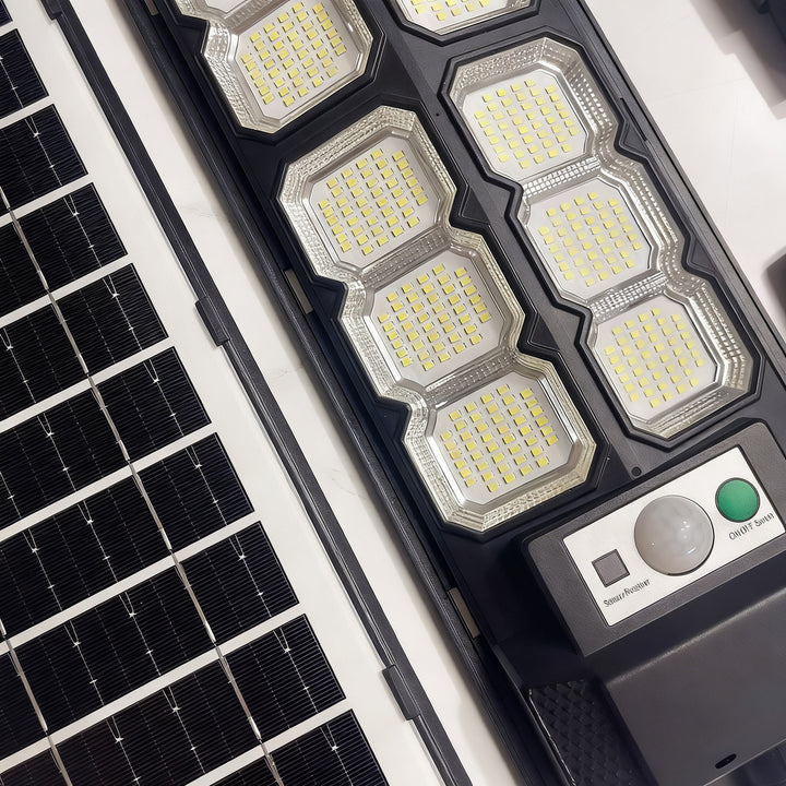 Solar path light with motion sensor, LED, 260×140 mm