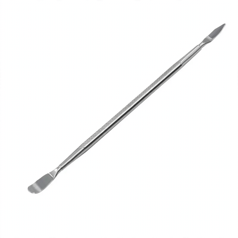 Nail mixing palette made of stainless steel, different shapes