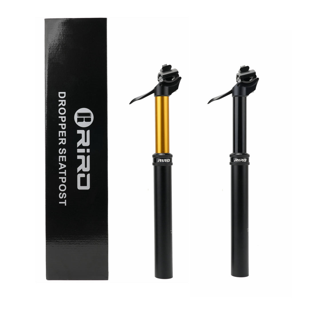 Aluminum seat post, 125 mm adjustable stroke, various diameters