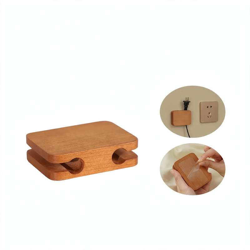 Wooden cable organizer, model K009