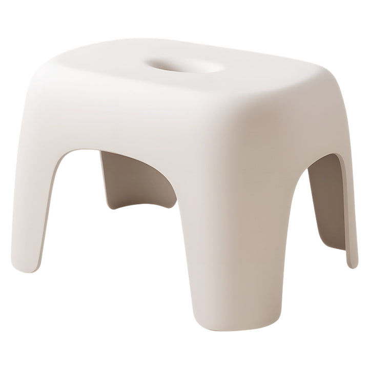 Plastic stool, non-slip, in two sizes