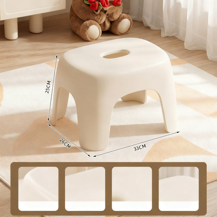 Children's chair made of ABS plastic, non-slip, stackable