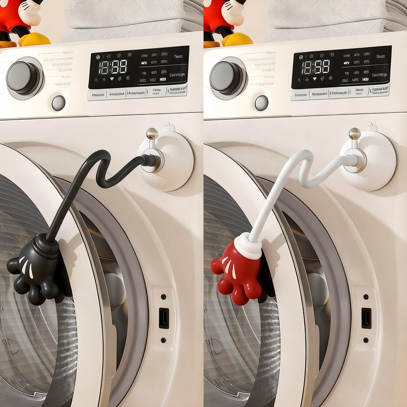 Door fixator for drum washing machines