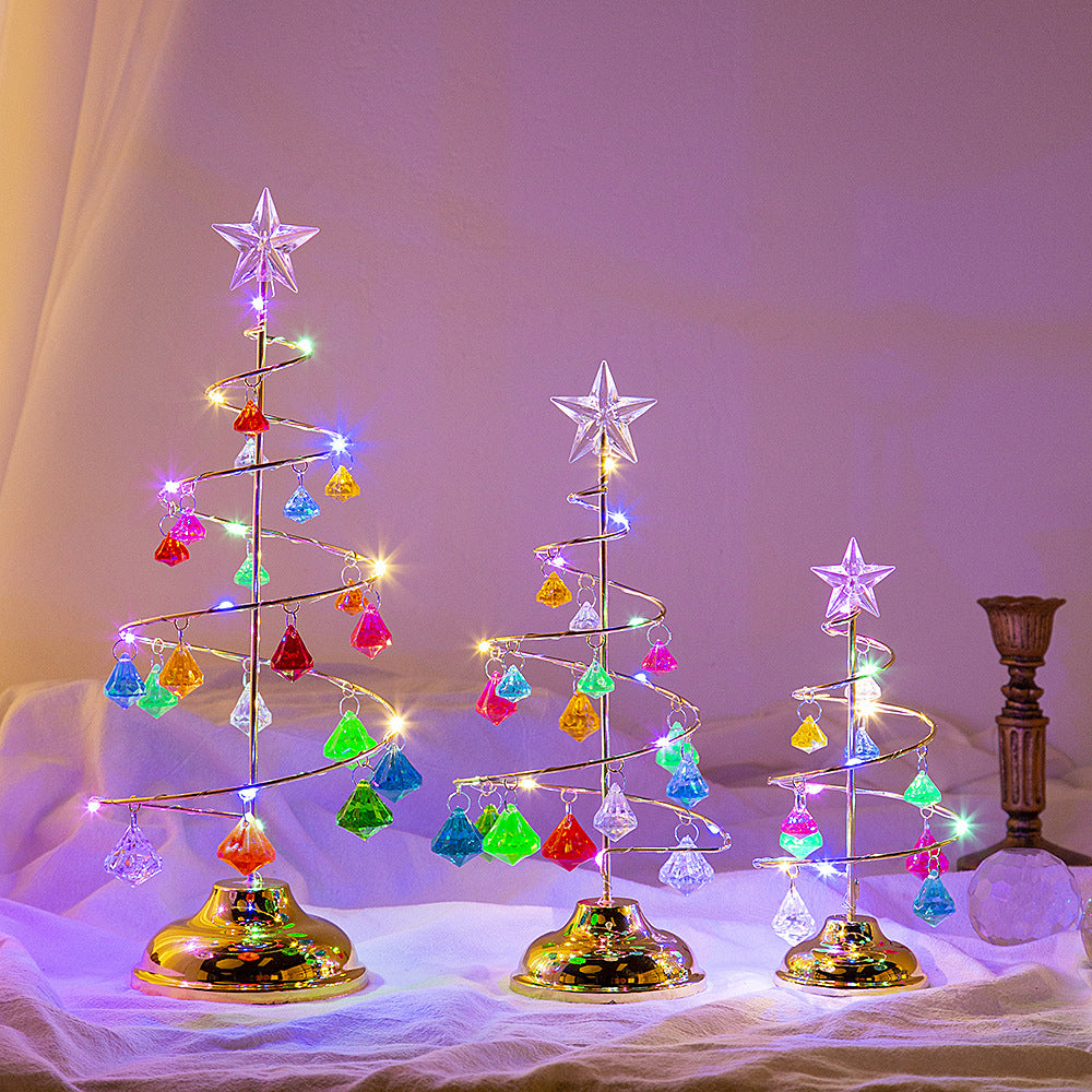 Crystal Tree Night Light with LED