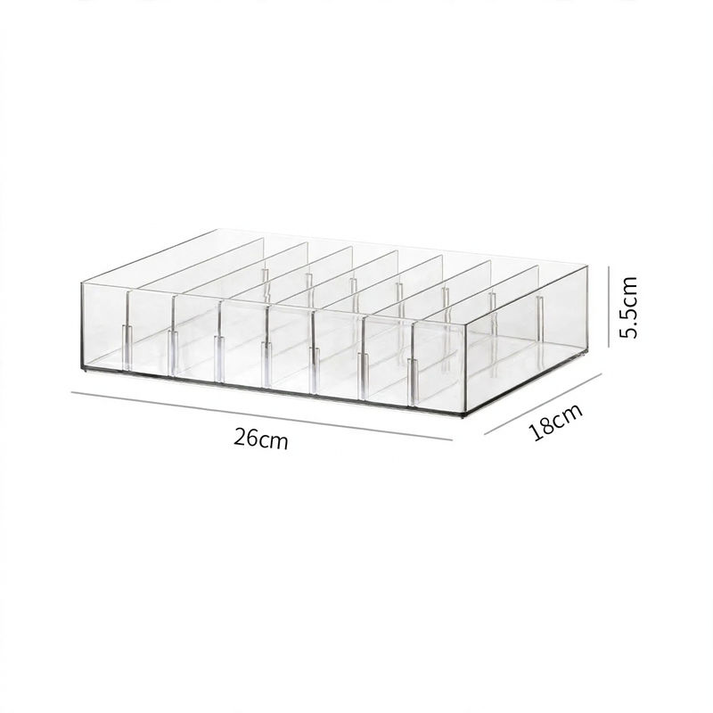 Transparent Cable Organizer Box made of Plastic