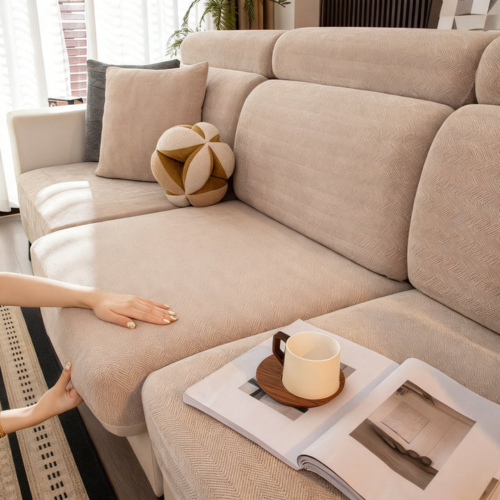 Chanelle sofa cover, universal fit