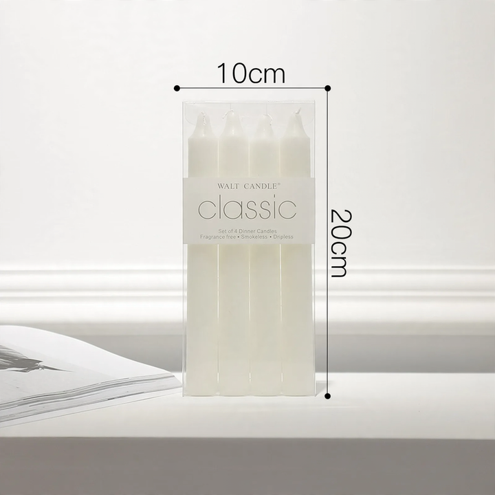 Glass candle holders, modern design