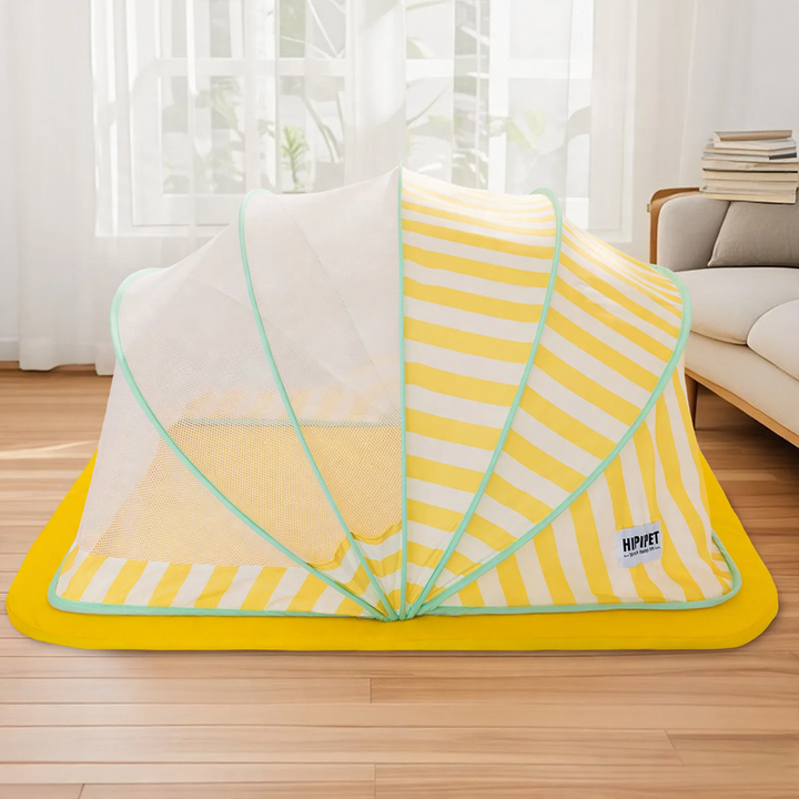 Portable Pet Mosquito Net Tent, foldable