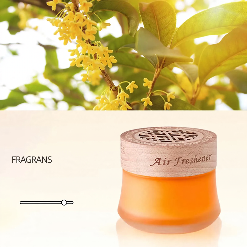Glass air freshener with fragrance oil