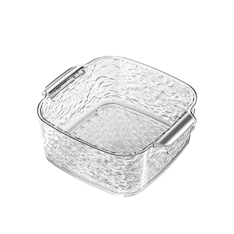 Plastic kitchen strainer, multilayer
