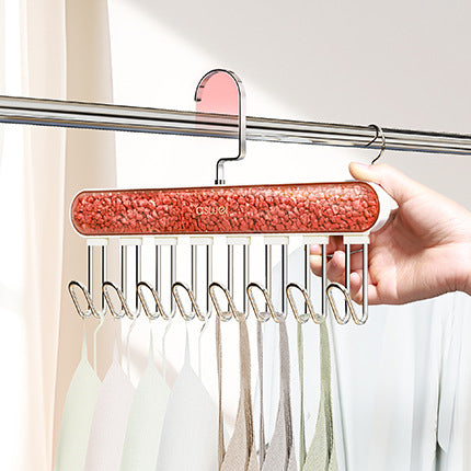Stainless steel hanger with aroma diffuser