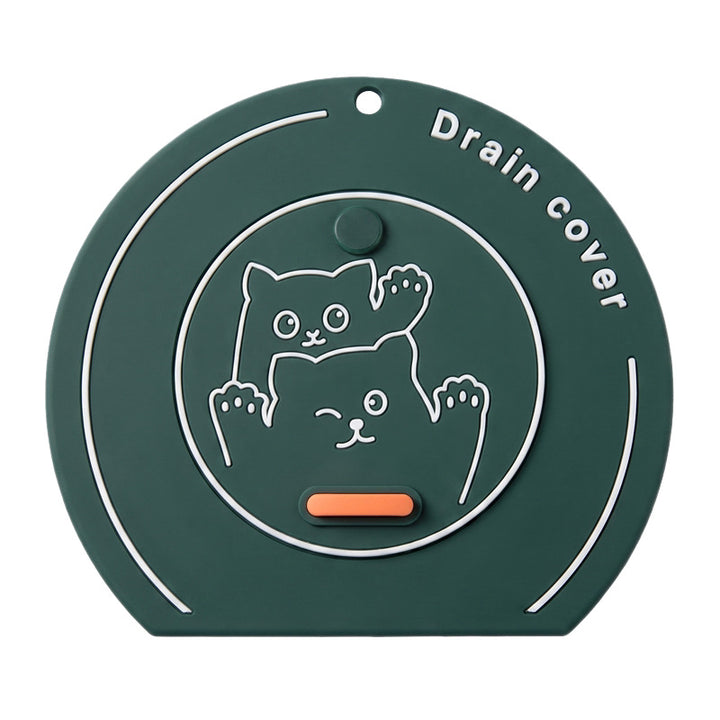 PVC floor drain mat, odor-tight