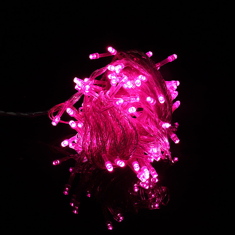 LED light chain with 8 functions