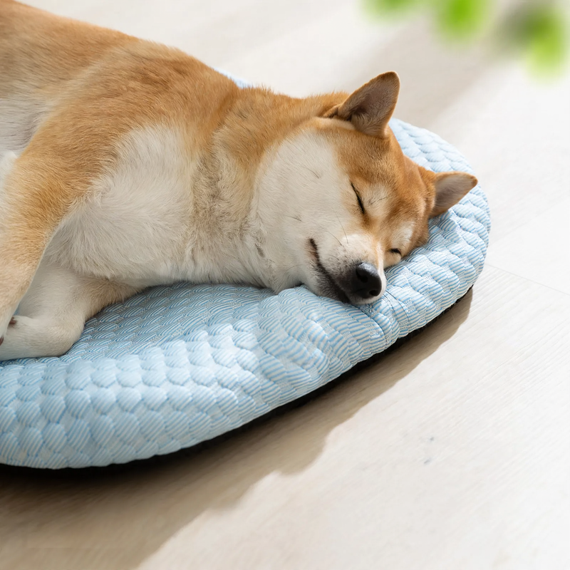 Breathable pet bed made of polyester