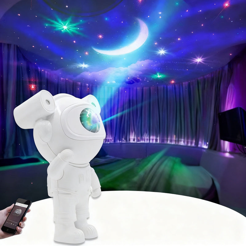 Astronaut Projection Lamp with Starry Sky