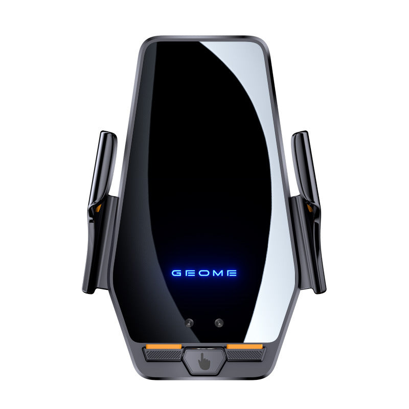 Car phone holder with wireless charging