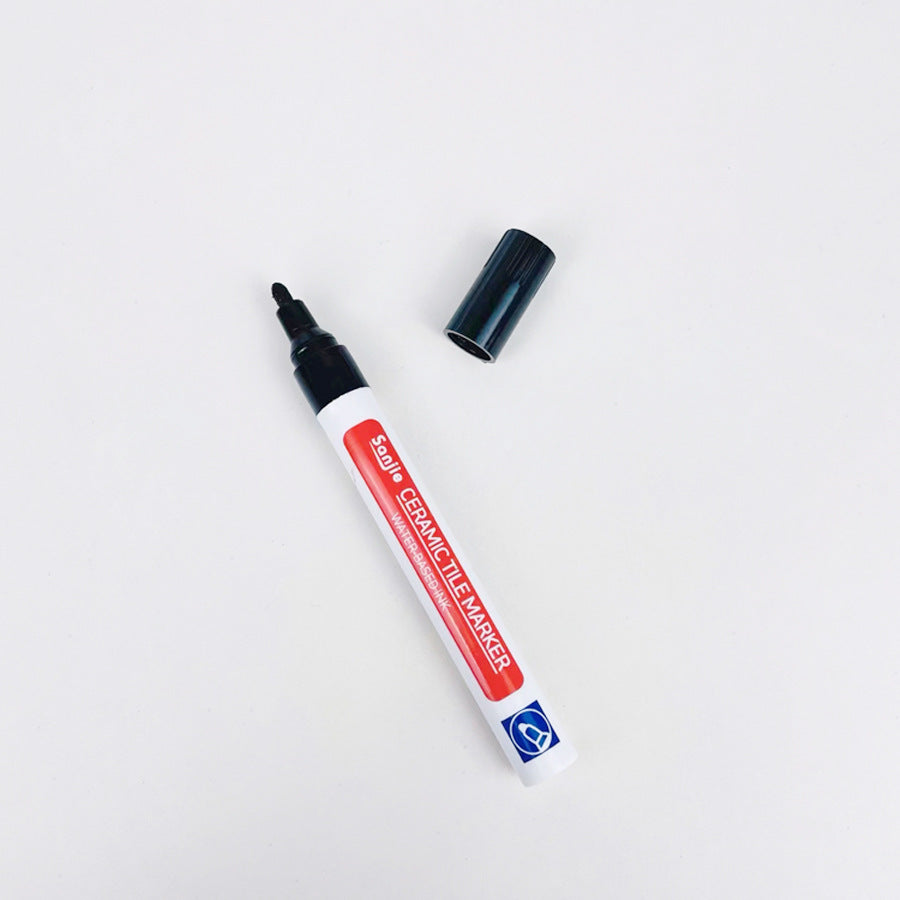 Grout pen for ceramic tiles in various colors