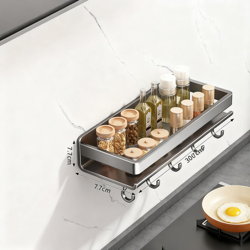Stainless Steel Kitchen Wall Shelf