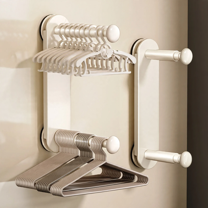 Suction cup drying rack, expandable