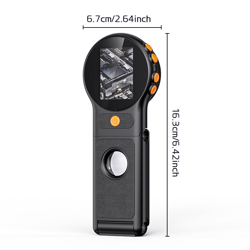 Digital microscope, 1600x magnification, USB operation
