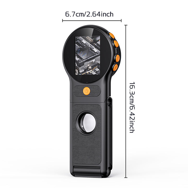 Digital microscope, 1600x magnification, USB operation