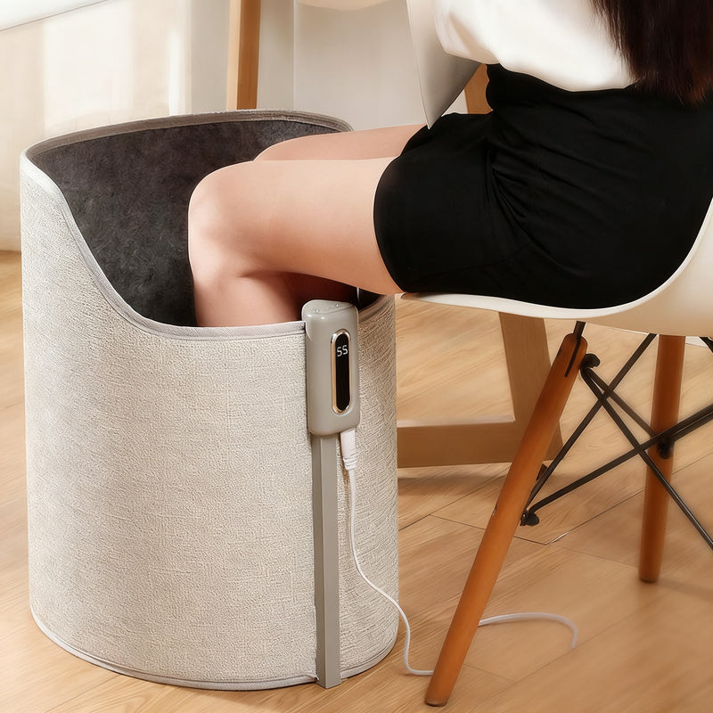 Electric foot warmer with 8 levels