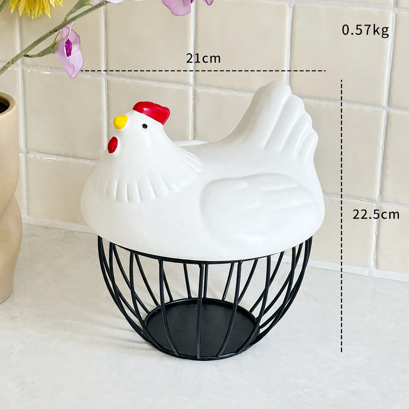 Country house style storage basket, model TJ001