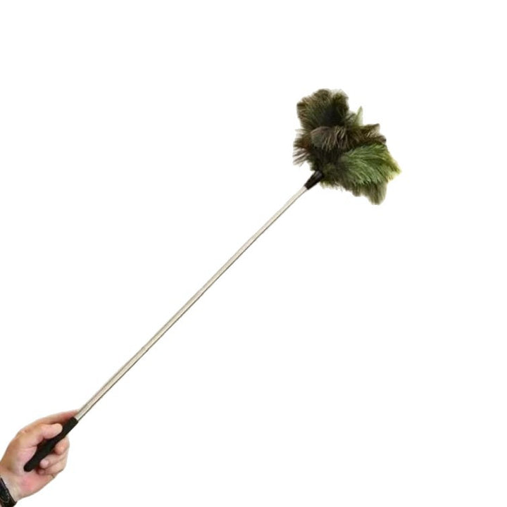 Extendable ostrich feather duster, 120 cm