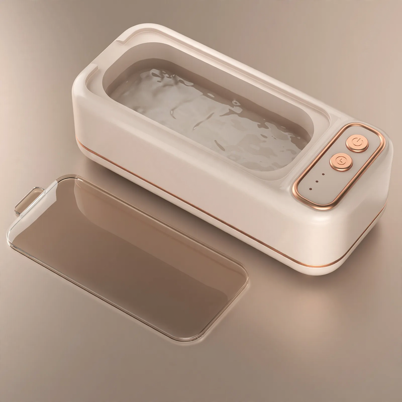 Ultrasonic glasses cleaner with USB charging