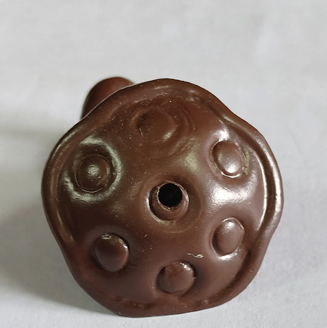 Lotus bud incense holder, plastic