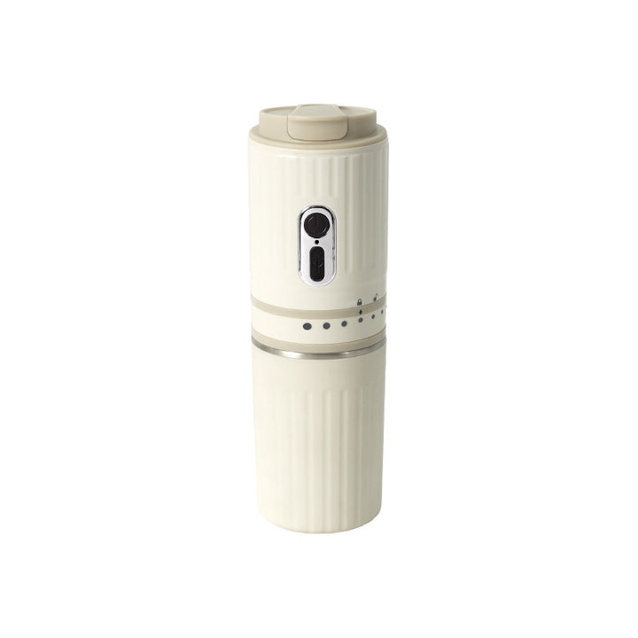 Portable coffee machine with grinder, 0.5 L