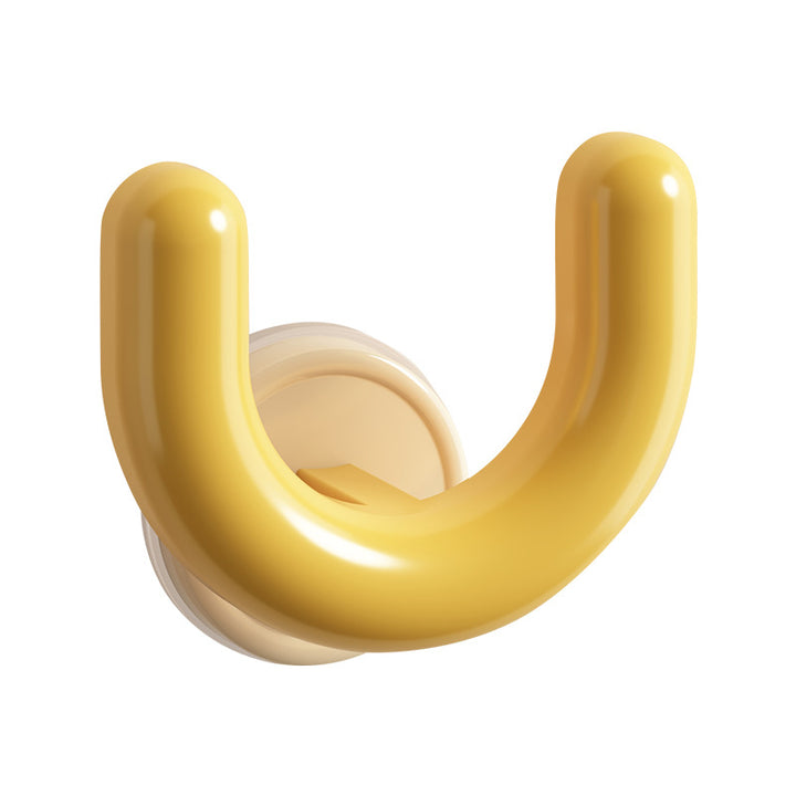 Suction cup slipper rack for bathroom