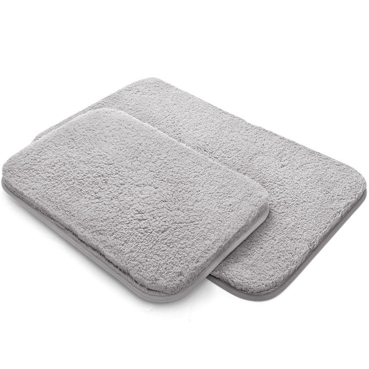 Bathroom mat flock fabric, absorbent, non-slip