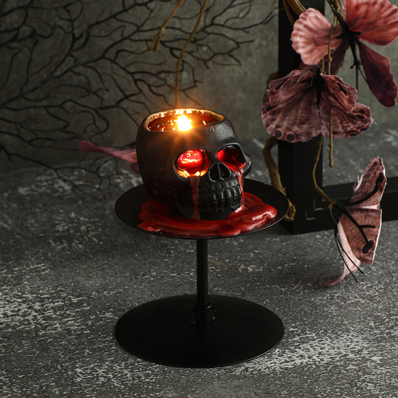 Totenkopf Scented Candle made of Soy Wax, handcrafted