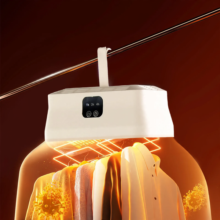 Portable clothes dryer, closet type
