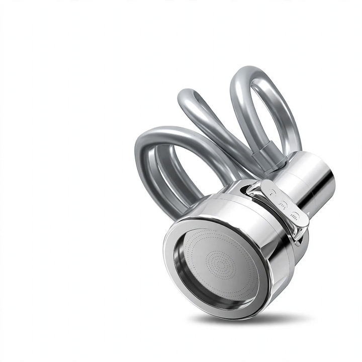 Retractable faucet attachment, 360° rotatable