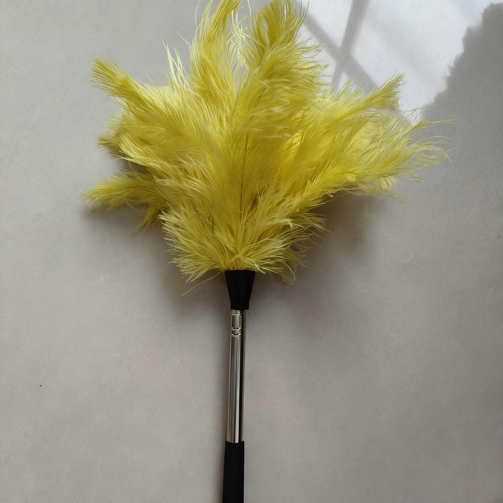 Extendable ostrich feather duster, 120 cm