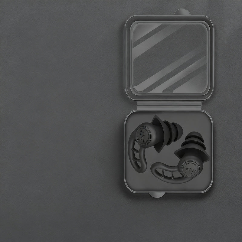 Silicone earplugs for sleeping and swimming