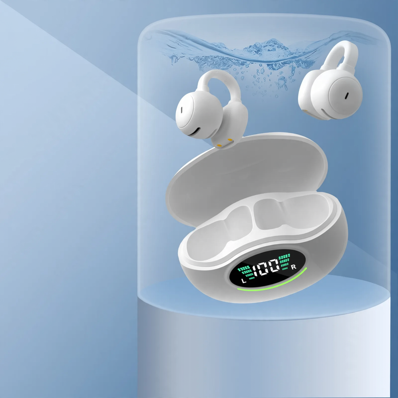 Ear Clip Bluetooth Headphones for Sports and Activity