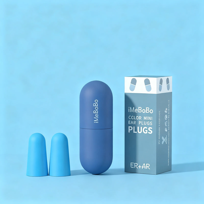 Foam earplugs, model 1100, noise protection