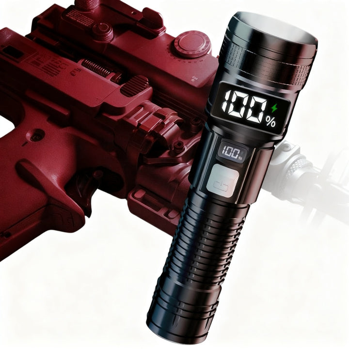 LED Hand lamp with resin housing, portable
