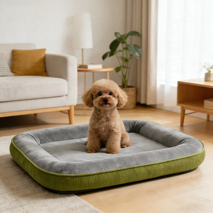 Dog bed made of mesh fabric, breathable and waterproof